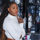 Serena Williams visits Beautycon POP in Los Angeles on December 2, 2018 in Los Angeles, California.